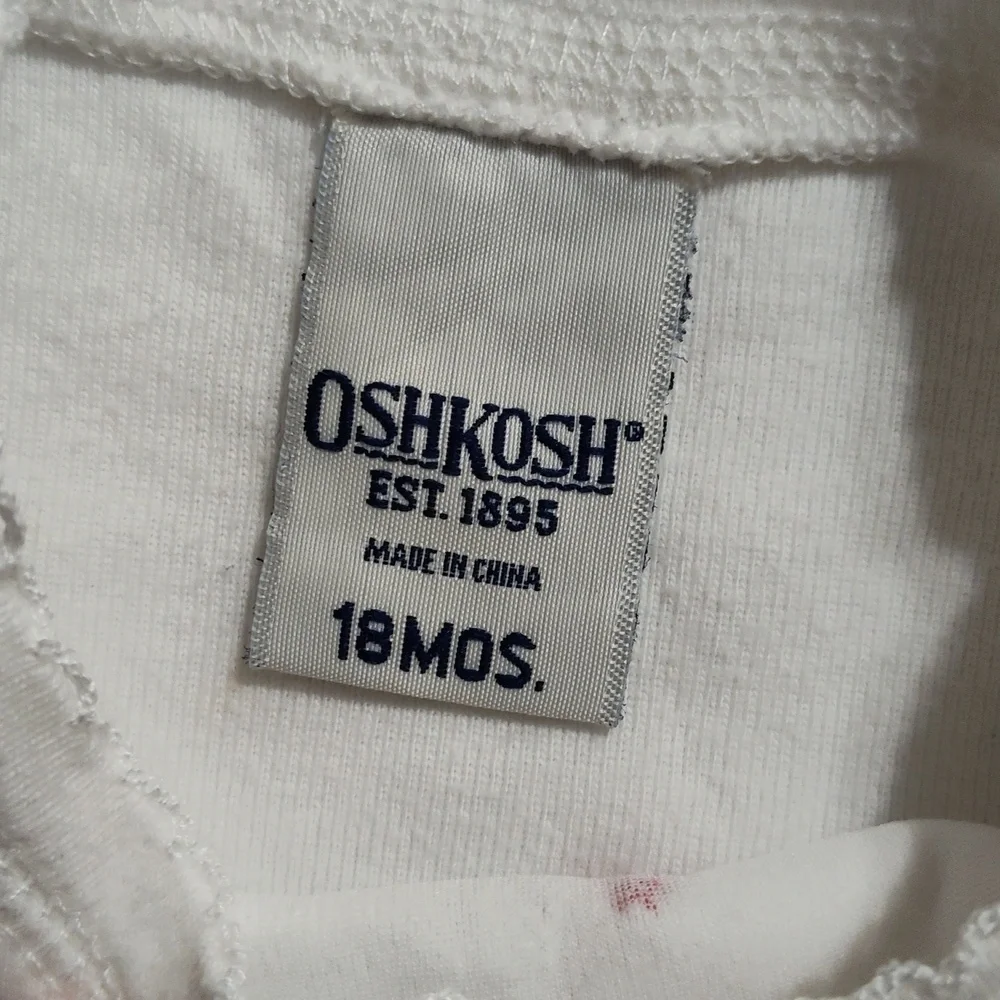 Y2K OshKosh B'gosh A For Apple Pink Knit Toddler Sweater 3pc Set 12/18m - Picture 10 of 11